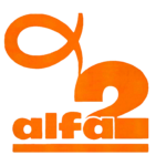 Logo de Alfa 2 Ltda sobre fondo blanco